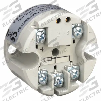 Dwyer Temperature Transducer: 752°F, RTD - Standard Temperature Transmitters with Head-Mount