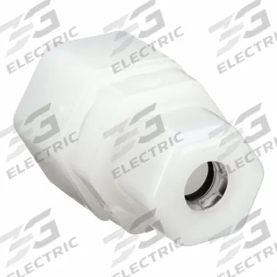 PARKER Compression Fitting Union: 5/8 in OD x 3/8 in OD Size, Compression x Compression - General Purpose Nylon Compression Fittings
