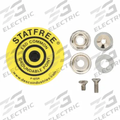 DESCO Universal Snap Kit: Universal Snap Kit, Not Certified, Mat Kit Items - Antistatic Snap Kits