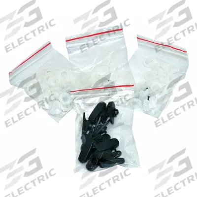 MOTOROLA Ear Tip: Fits Motorola, For SL7000/XPR 6000 Series, Clear, Large/Medium/Small - Motorola-Compatible Audio Accessories