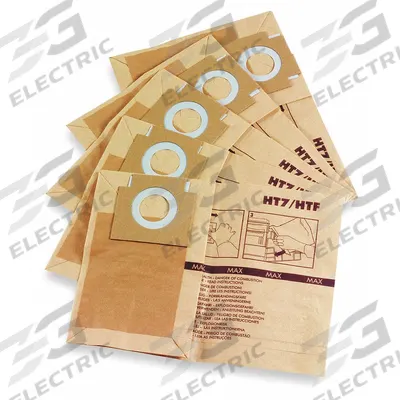 HIRETECH Dust Bag: For HTF Series - Dust Collection Bags for Floor Sanders