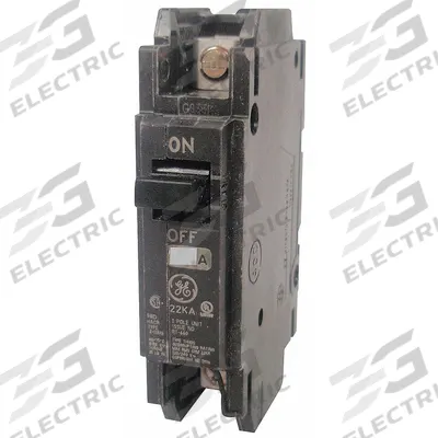 GE Miniature Circuit Breaker: THHQC, 40 A, 120/240V AC, Single Phase, 22kA at 120/240V AC - THQC & THHQC Series, Unit-Mount GE Miniature Circuit Breakers