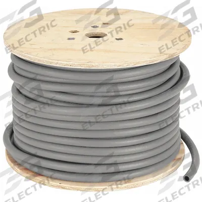 BOSTON Easy Couple Hose: 1/4 in Hose Inside Dia., Gray - Nitrile Bulk Air Hoses with Vinyl Nitrile Cover
