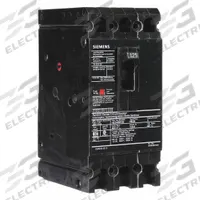 SIEMENS Molded Case Circuit Breaker: 125 A Amps, 42kA at 480V AC, Fixed, Load Side Lug, ABC, HED4 (MPN HED43B125). Key specifications — Phase Connection: ABC; Instantaneous Trip: Fixed; Terminal Connection: Load Side Lug; Series: HED4; Max. AIR Rating: 42kA at 480V AC.