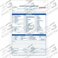 JJ KELLER Detailed Vehicle Inspection Report: Carbon, 31 Forms, Driver Vehicle Inspection Report (MPN 1087). Key specifications — Manufacturer Part Number: 1087; Language: English; Brand: JJ KELLER; Format: Book; Form Type: Driver Vehicle Inspection Report; Includes Carbon: Carbon; Ply Count: 3-Ply; Standards: 49 CFR Section 396.13.