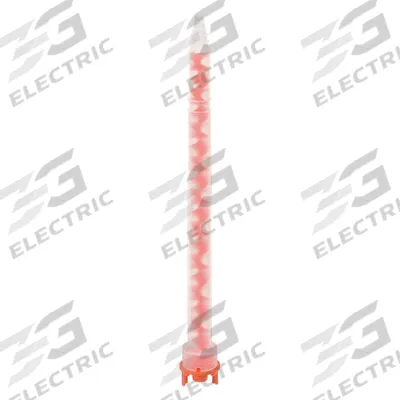 3M Mixing Nozzle: EPX, For 10:1 Mix Ratios, Orange, 8 3/4 in Long, Stepped Taper Tip - Mixing Nozzles