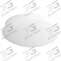 LED Flush Mount Light: 11 in Dia, White, 1,600 lm, 22 W, 4000K, Polyethylene, Acrylic Lens, 120V AC (MPN 54652141). Key specifications — Voltage: 120V AC; Includes: SPEEDMOUNT® Bracket included; Housing Material: Polyethylene; Brand: ETI; Color Temperature: 4000K; Housing Finish/Housing Color (Broad): White.