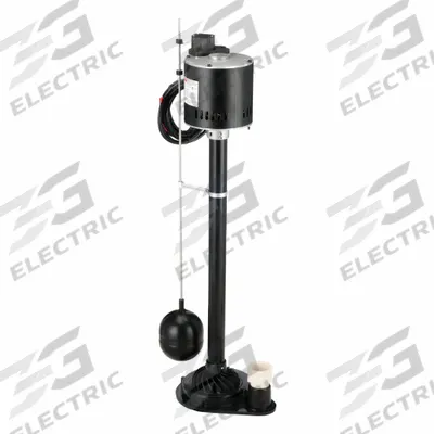 Dayton Pedestal Sump Pump: 1/3 hp HP, 115V AC, 37 gpm Flow Rate @ 10' of Head - General Purpose Pedestal Sump Pumps