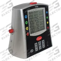 COOPER ATKINS Digital Timer: Color Coded LED and Keypad/Non-Skid Rubber Feet/Splash Proof Keypad (MPN TFS4-01). Key specifications — Clock Function Included: No; Count Direction: Count Up; Features: Non-Skid Rubber Feet; Digital Display Screen Type: LCD; Alarm Type: Audible; Brand: COOPER ATKINS; Maximum Time Setting: 99 minutes, 59 seconds.