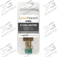 LEAKFINDER Adapter: Adapter, R-1234yf Adapter, LF30-CS, 55NP31 (MPN LF60CS). Key specifications — Compatible Tool Type: R-1234yf Adapter; Product Type: Adapter; Brand: LEAKFINDER; Compatible with Manufacturer Model Number: LF30-CS.