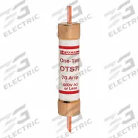 MERSEN Fuse: Class K5, OTS Series, Fast-Acting, 70 A, 600 V AC, 300 V DC, Non-Indicating (MPN OTS70). Key specifications — Series: OTS; Brand: MERSEN; Manufacturer Part Number: OTS70.