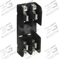 MERSEN Fuse Block: Open Block Design, 2 Pole, 250 V AC, Box Lug, Non-Indicating (MPN 21037R). Key specifications — Brand: MERSEN.