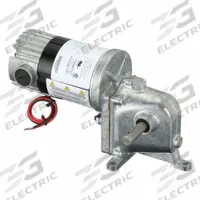 DAYTON DC Gearmotor: Right Angle, 90V DC, TENV, 90 RPM, 34 in-lb Max Torque, 37:1, 1.14 A, CW/CCW (MPN 1LRB3). Key specifications — Motor Type: Permanent Magnet DC; Brand: DAYTON; Full Load Current: 1.14 A.