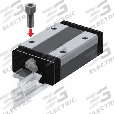 THK Linear Guide Carriage: For 20 mm Rail Wd, Ball, SR Radial Rail Guide - THK SR Series Ball Carriages
