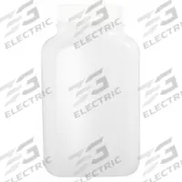 QORPAK Mixing/Storage/Sampling Bottle: 1 L, 33 fl oz, HDPE, Natural, 53-400 Screw Closure Size (MPN PLC-03488). Key specifications — Body Color: Natural; Brand: QORPAK; Closure Included: Yes; Graduated: No; Closure Attached: Attached.