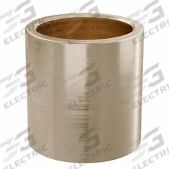 Sleeve Bearing: Bronze, SAE 841, 22 mm Bore, 27 mm OD, 28 mm Lg, 49,938 lb/sq in-fpm Max PV, 5 PK (MPN AAM2227-28B). Key specifications — System of Measurement: Metric; Material Grade: SAE 841; Brand: OILITE.