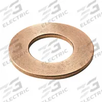 OILITE Thrust Washer: 1 9/16 in Bore, Bronze, SAE 841, 2 7/16 in OD, 0.125 in Thick, 5 PK (MPN TT2402-B). Key specifications — Material Grade: SAE 841; System of Measurement: Inch; Standards: RoHS Certified; Brand: OILITE.