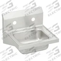 ELKAY Hand Wash Sink: 1 Stations, 6 in Bowl Dp, 12 in Bowl Lg, 9 1/4 in Bowl Wd, Faucet Not Included (MPN CHS17162). Key specifications — Includes Side Splash: Side Splash Not Included; Series: Elkay Commercial; Brand: ELKAY.