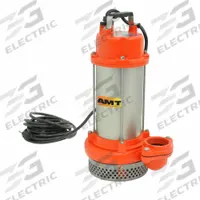 AMT PUMPS Submersible Sump Pump: 1 hp, 7/32 in Max. Dia. Solids, Continuous Duty, 115V AC, Cast Iron (MPN 5983-95). Key specifications — Shaft Seal Material: Carbon/Ceramic; Impeller Material: Cast Iron; Includes: Hose Adapter; Rated Voltage: 115V AC; Volute Material: Cast Iron; Brand: AMT PUMPS.
