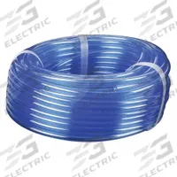 APPROVED VENDOR Tubing: Polyurethane, ID 5 mm, OD 8 mm, 100 ft Lg, Blue (MPN 1PBR8). Key specifications — Hardness: Shore A 98; Maximum Operating Pressure: 175 psi; Jacket Material: No Jacket; System of Measurement: Metric; Color: Blue.