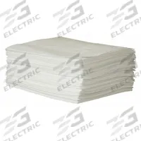 CONDOR Sorbent Pad: 48 oz Volume Absorbed Per Pad, 19 in x 15 in Pad Size (L x W), White, 50 PK (MPN 35ZR05). Key specifications — Brand: CONDOR; Material: Polypropylene.
