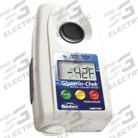 REICHERT Refractometer: Glycerin/Glycerin Boiling Point/Glycerin Freeze Point, Auto, Digital (MPN 13940022). Key specifications — attr1073899: REICHERT; attr1079772: +/-1°F Glycerin Freeze Point; attr1079778: Automatic; attr1079777: 0.2% Glycerine; attr1108250: Glycerin Boiling Point.