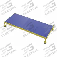 TRI-ARC Adjustable Height Work Platform: 14 in Platform Ht - Max, 19 in Platform Wd, Steel, Adj Ht (MPN MCOS48199). Key specifications — Brand: TRI-ARC; Color: Blue; Tread Type: Antifatigue Mat.