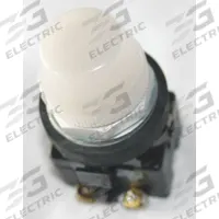 EATON Pilot Light: 30 mm Panel Mounting Size, White, LED, 24 V AC/DC Max Volt Rating (Supply) (MPN HT8HFWF3). Key specifications — Series: HT800; Brand: EATON; Includes Push-To-Test: No Push-To-Test Included.
