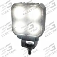 ECCO Vehicle Work Light: Square, Flood, LED, Bracket, 2 Pin Connector, Tow Trucks/Work Trucks, White (MPN EW2001H). Key specifications — Housing Color: White; Brand: ECCO; Electrical Connection: 2 Pin Connector; Installation Type: Permanent.