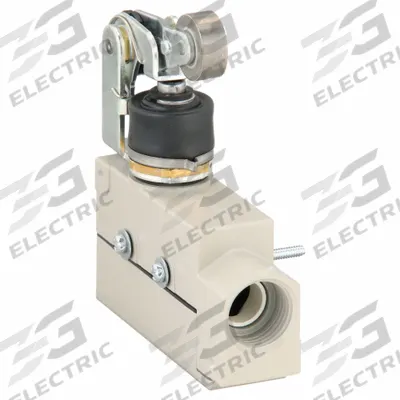 OMRON Roller Lever Plunger Limit Switch: Roller Arm Plunger, Metallic, Momentary - Top-Mount Roller-Plunger Limit Switches with Lever Arms