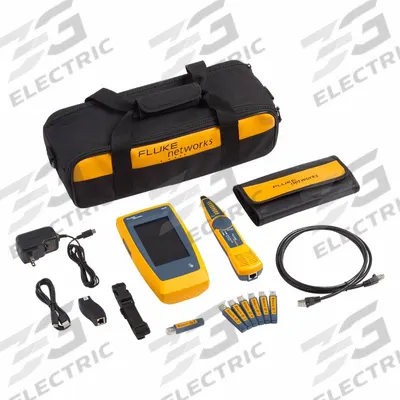 FLUKE NETWORKS Cable Tester Kit: LinkIQ, Pro Kit with IntelliTone Probe - 6pk, LIQ-KIT-6 Pack - Copper Cable Verification Tester Kits