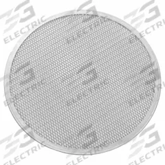 AMERICAN METALCRAFT Pizza Screen: 7 in Overall Dia, Aluminum, Perforated, 0.39 cu ft Capacity (MPN 18707). Key specifications — Brand: AMERICAN METALCRAFT; Product Type: Pizza Screen; Material: Aluminum; Perforated: Perforated; NSF Certified: No; Coating: Uncoated.
