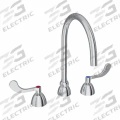 ELKAY Handle-Operated Faucet: Elkay®, Brass, Centerset, Deck, 3 Mounting Holes, 1.5 gpm Flow Rate (MPN LK800LGN08T4). Key specifications — Series: Elkay®; Brand: ELKAY.