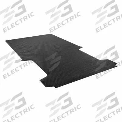 WEATHER GUARD Vehicle Floor Mat: 120 1/2 in Lg (In.), 73 3/8 in Wd (In.), Black - Cargo Liners