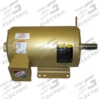 BALDOR General Purpose Motor: C-Face Mount, Open Drip Proof, 7 1/2 hp, 208-230/460V AC, 1,770 RPM (MPN CEM3311T). Key specifications — Brand: BALDOR; Nameplate Voltage @ 60 Hz: 208-230/460V AC; Full Load Current @ 60 Hz: 19.4/9.7 A; Nameplate RPM @ 60 Hz: 1,770 RPM; Motor Enclosure: ODP.