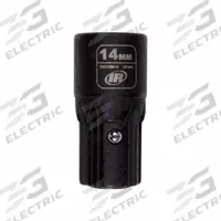 INGERSOLL RAND Impact Socket: SAE, 14 mm Socket Size, 6-Point, Std, 1 9/16 in Overall Lg (MPN DXS2SM14). Key specifications — attr1215501: INGERSOLL RAND; attr1215515: Manganese Phosphate; attr1215518: 14 mm.