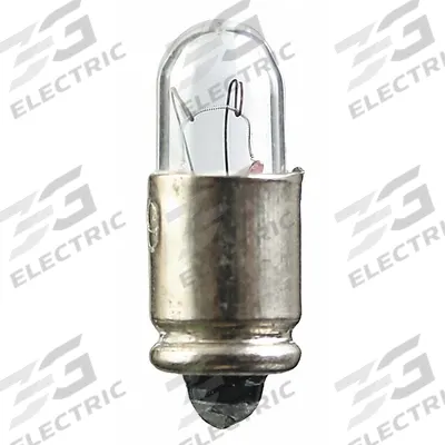 APPROVED VENDOR Incandescent Bulb: Incandescent, Midget Grooved (S4S/8), (T) Tubular, T1-3/4 - S4S/8 Midget Grooved Base Lamps