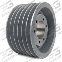 APPROVED VENDOR V-Belt Pulley: 5V1320, 6 Groove, 13.2 in OD, Bushed Bore, F, For 5V/5VX Belt Section (MPN 5V1326). Key specifications — Pulley Industry Number: 5V1320; Pitch Diameter: 13.2 in (5V); For Belt Section (broad, with similar types): 5V or 5VX.