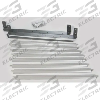 Dayton Hydronic Unit Heater Louver: Vertical Louver Kits, 5PV51/5YH20, Steel - Louvers for Hydronic Wall & Ceiling Unit Heaters