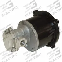 PULSAFEEDER Rotary Gear Pump Head: Magnetic Drive, 316 Stainless Steel, 1/2" DIN Flange, PTFE, Spur (MPN E12ULUF-S). Key specifications — Brand: PULSAFEEDER; For Motor Frame Size: 56C; Includes Relief Valve: No; Ports: 1/2" DIN Flange.