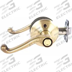 SCHLAGE RESIDENTIAL Door Lockset: Privacy Lever Locksets, Brass, ADA Compliant (MPN F40 FLA 608). Key specifications — Ligature Resistance: Not Ligature-Resistant; Brand: SCHLAGE RESIDENTIAL; Lockset Function ANSI Code: F76; Visual Indicator Message: No Message; Lockset Style: Flair; ADA Compliant: Yes; Finish: Oxidized Satin Brass, Relieved, Clear Coated : Brass.