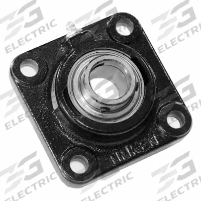 TIMKEN Flange Mount Bearing: Radial Ball, 1 3/16 in Bore, Cast Iron, Set Screws - General Purpose Flange-Mount Ball Bearings