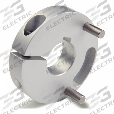RULAND MANUFACTURING Controlflex Coupling Hub: 1.5° Angular Misalignment, 0.03 in Axial Motion - Single Insert Hubs for Keyed Shafts