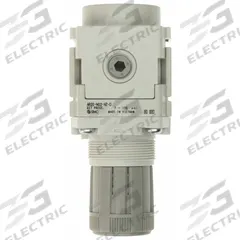 SMC Regulator: Die-Cast Zinc, 1/4 in NPT, 7.251887 psi to 123.2821 psi, 1 MPa Max Op Pressure, Knob (MPN AR20-N02-NZ-D). Key specifications — attr111664: No; attr111400: AR-D; attr111627: SMC.