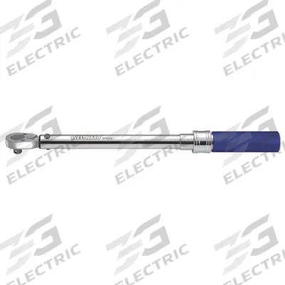 WESTWARD Micrometer Torque Wrench: Foot-Pound/Newton-Meter, 1 in Drive Size - Ratcheting Micrometer Torque Wrenches