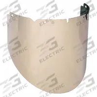 MSA Face Shield Visor: 17 3/4 in Overall Wd, 9 1/2 in Overall Ht, 0.07 in Overall Thick, Green (MPN 10115850). Key specifications — Material: Polycarbonate; Brand: MSA; Compatible Grainger Part Number: 12V759.