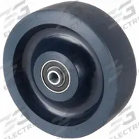 APPROVED VENDOR Caster Wheel: 8 in Wheel Dia., 2 in Wheel Wd, Polyurethane, 880 lb Load Rating, Std (MPN P-U-080X020/050K-AM). Key specifications — Brand: APPROVED VENDOR; Wheel/Tread Color: Green.
