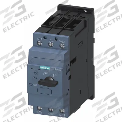Siemens Manual Motor Starter: Non-Reversing, 3 Poles, 45 A, Thermal Protection - Non-Reversing Starters with Thermal Overloads