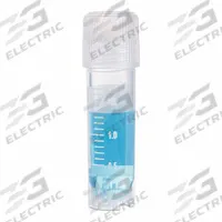 APPROVED VENDOR Cryogenic Vial: Cryogenic, Polypropylene, 2 mL, 12.2 mm Body Dia, Sterile, Colorless (MPN 3032-2). Key specifications — Self-Standing: Self-Standing; Brand: APPROVED VENDOR; Vial Type: Cryogenic; Body Color: Colorless; Includes Closure: Yes; Bottom Shape: Round; Thread Location: External.