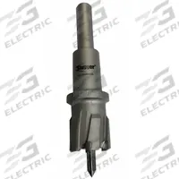 SLUGGER BY FEIN Annular Cutter: 1 1/16 in Cutter Dia, 1/2 in Max Cutting Dp, Pilot Pin Included, Hex (MPN 63134269030). Key specifications — attr253884: Yes; attr253885: Bright; attr253886: Carbide Tipped; attr253888: Fractional Inch; attr277149: SLUGGER BY FEIN.